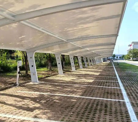 衡南车棚安装制作